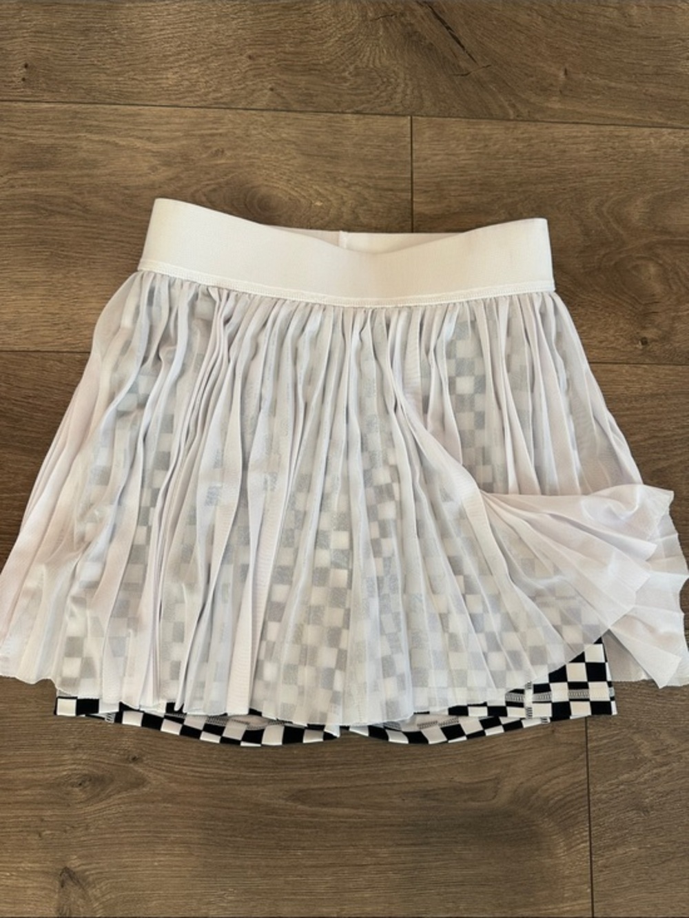 Terez racing check skort